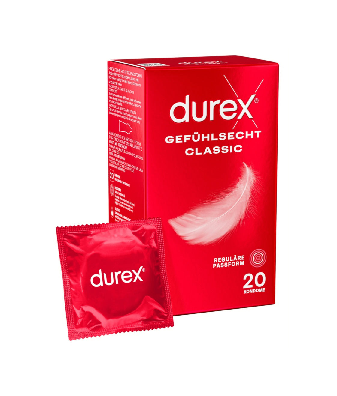 Kondome "Durex" Gefühlsecht Classic