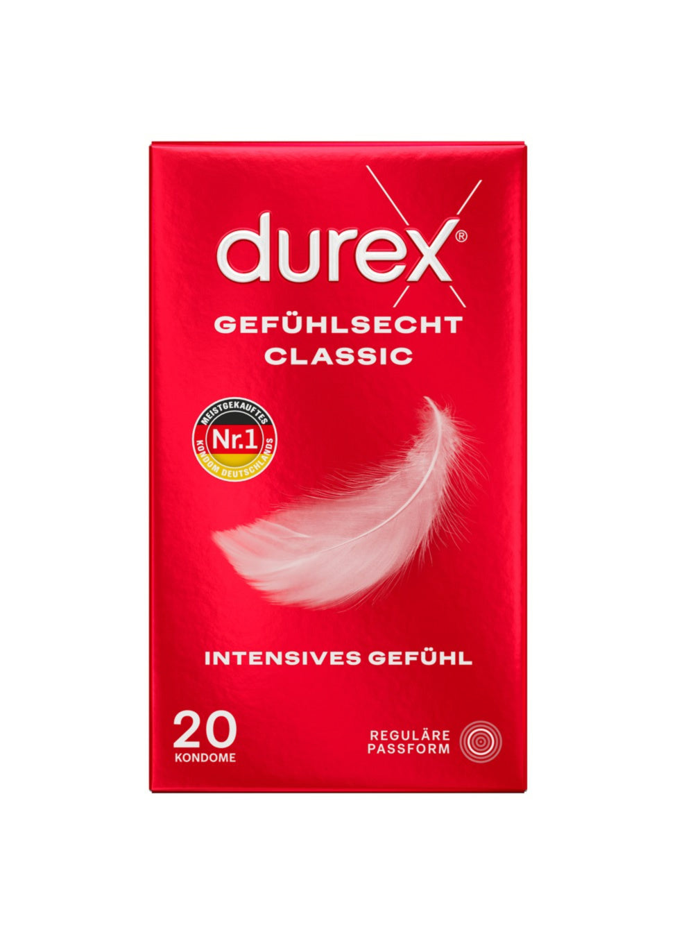 Kondome "Durex" Gefühlsecht Classic