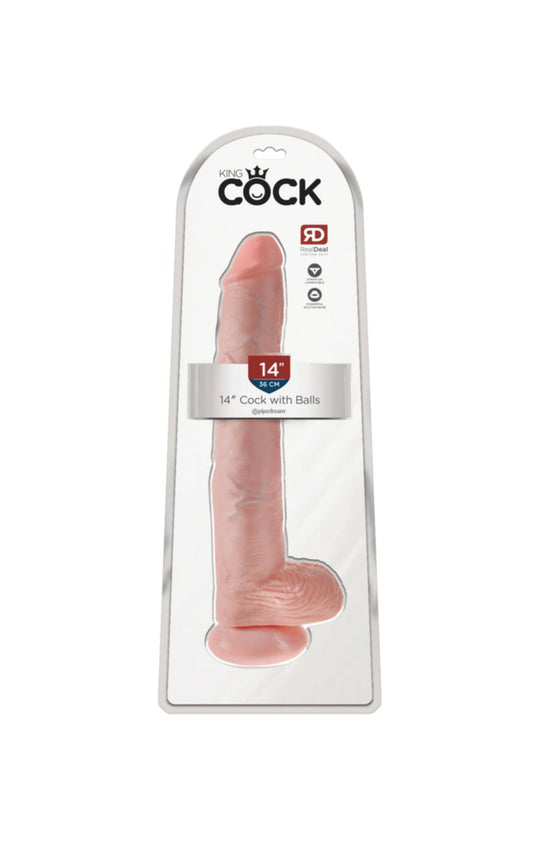 Realistischer Dildo 14“