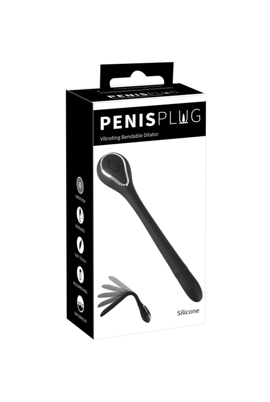 Vibrierender Penis Plug "Vibrating Bendable Dilator"