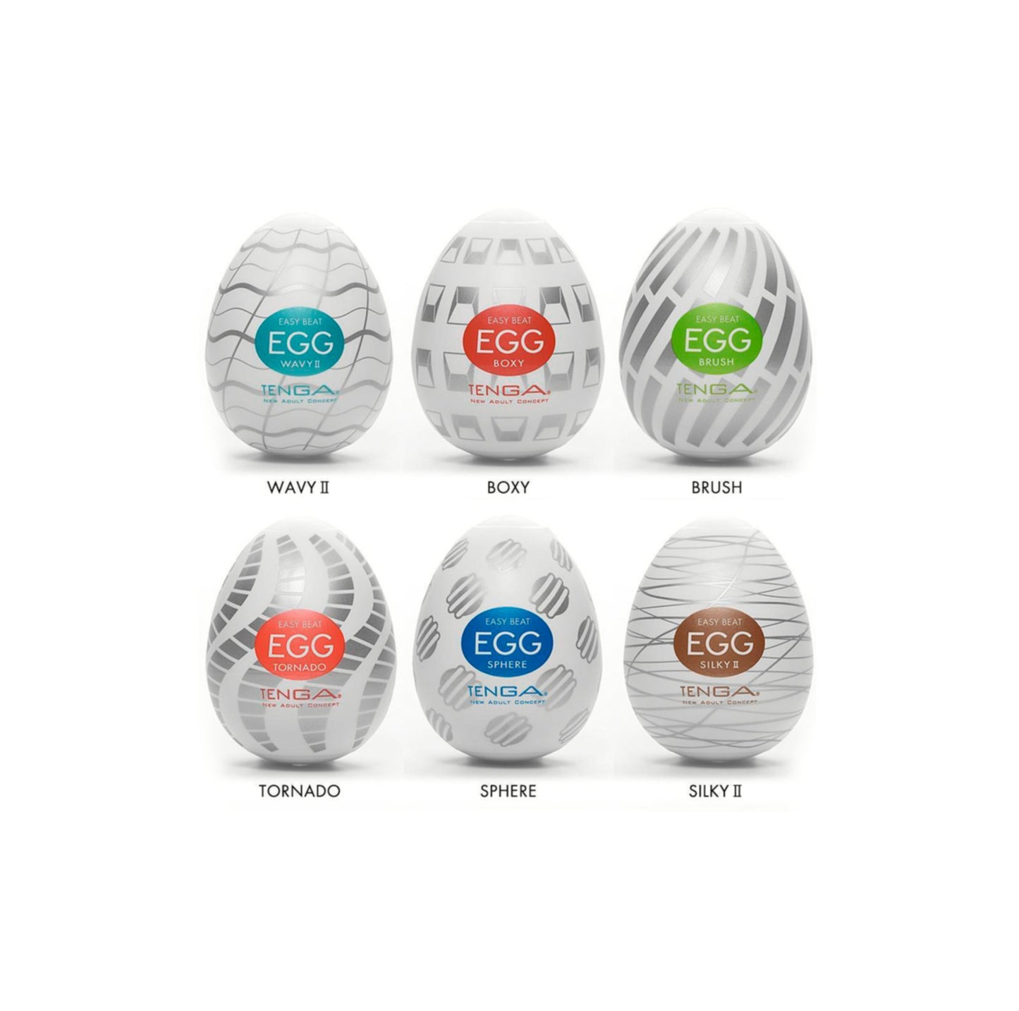 Egg Variety Pack New Standard 6er "Tenga"