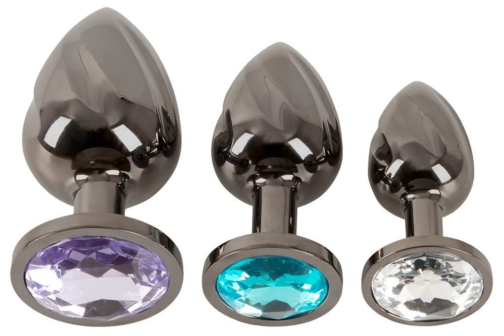 Metal Anal-Plug  Set