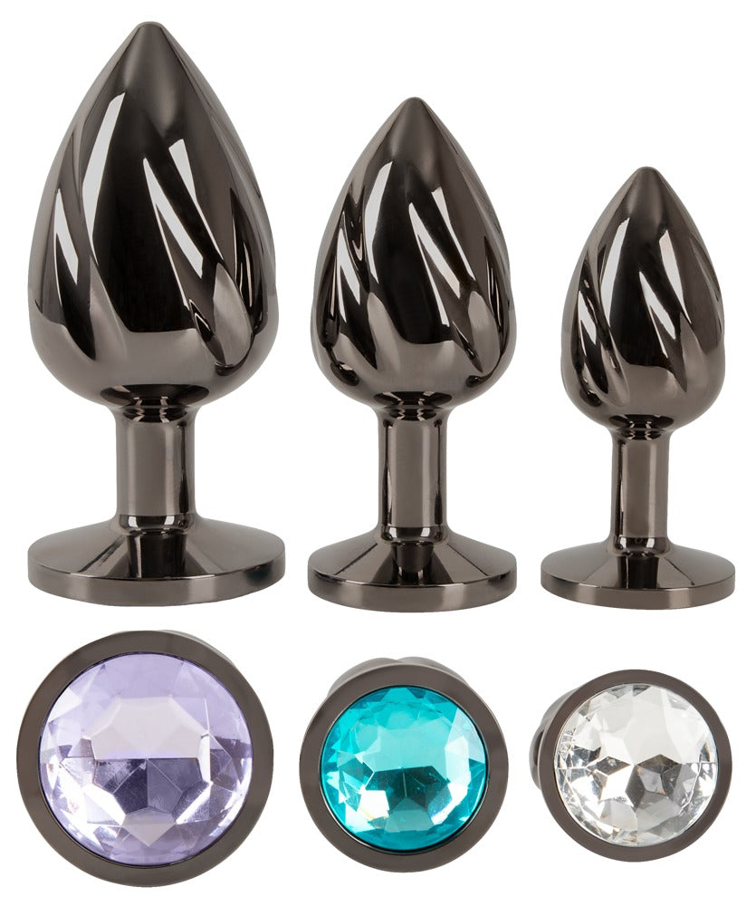 Metal Anal-Plug  Set